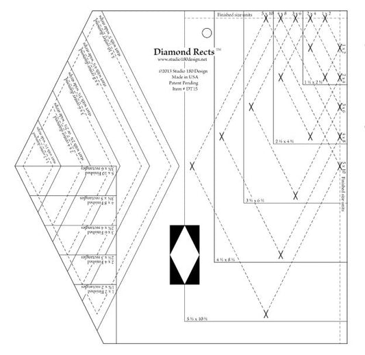 Studio 180 Design Diamond Rects™ Tool | Special Order