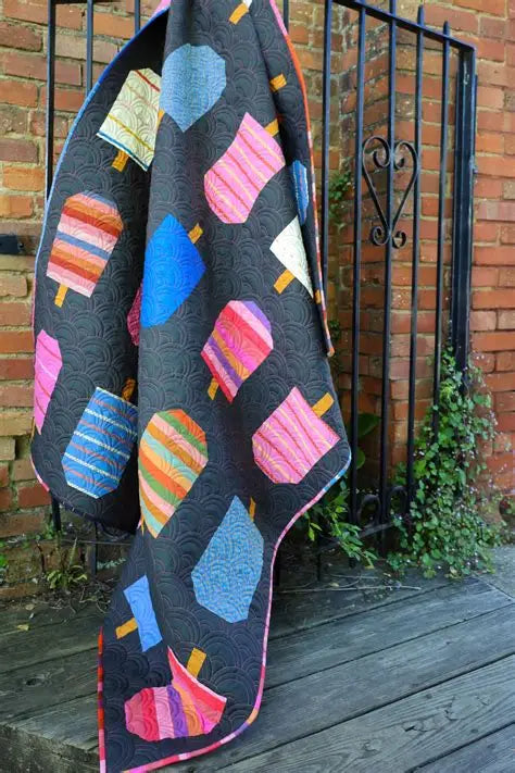 Summer Pop Quilt Pattern by Lo & Behold Stitchery
