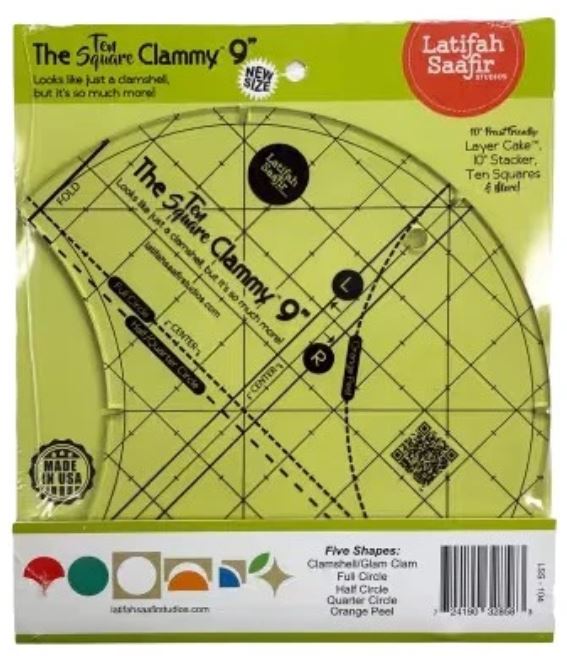 Latifah Saafir Studios The "Ten Square" Clammy 9" | Special Order