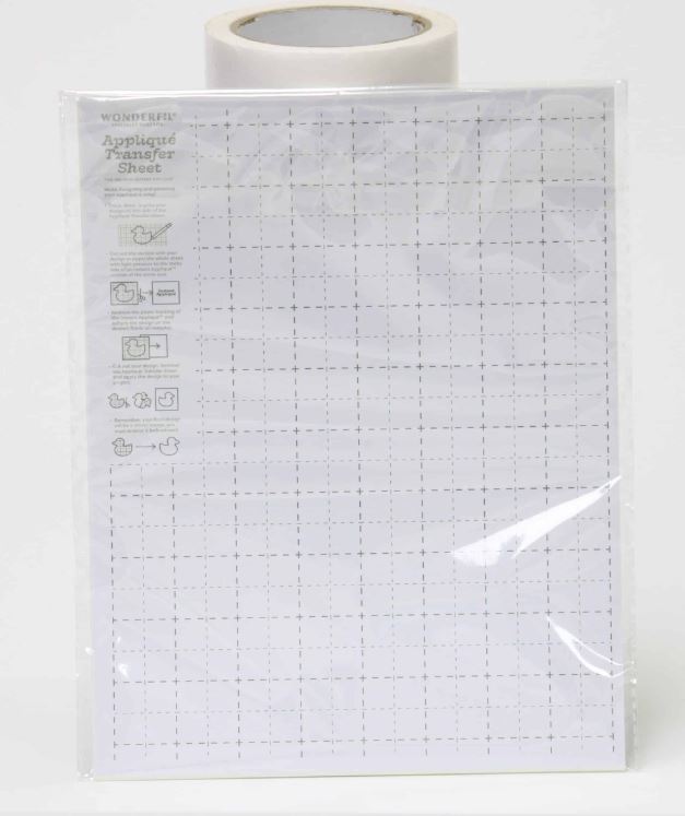 WonderFil Appliqué Transfer Sheet™ | 8.5" x 11" | 10 Sheets