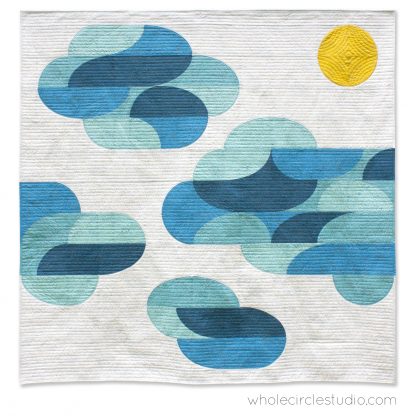 Big Island Sky Quilt by Whole Circle Studio Quilt Pattern in 4 Sizes / Baby - Queen