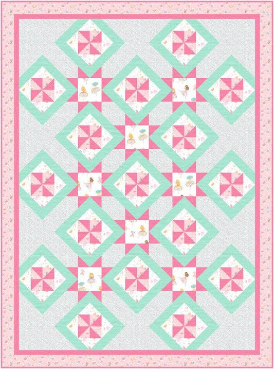 Cartwheels Quilt Pattern by The Fabric Addict