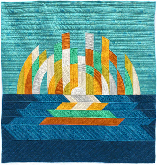 The Day Break Quilt by The Geeky Bobbin