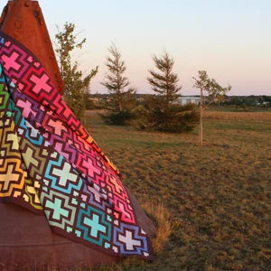 Reconnection Quilt Pattern - Art East Quilting Co. / 5 Sizes Baby - King