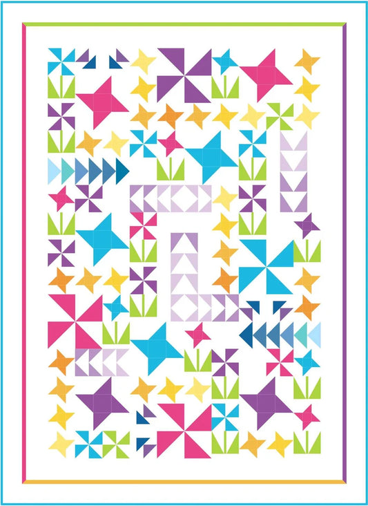 You Grow Girl! Quilt Pattern by The Fabric Addict