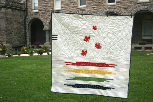 Limitless Quilt Kit Throw Size / Original Pattern by Lorna Costantini