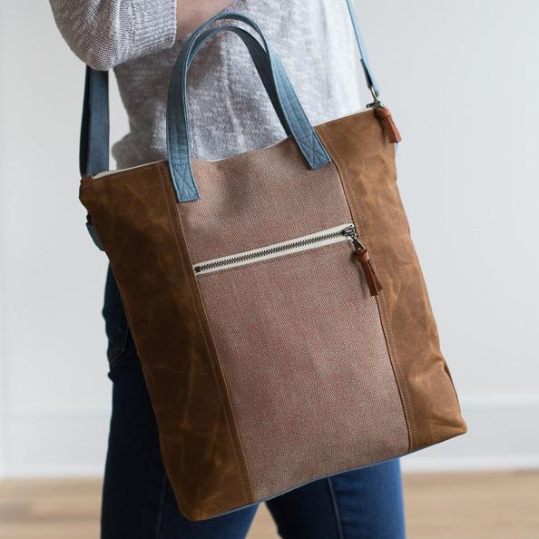 Redwood Tote Pattern by Noodlehead