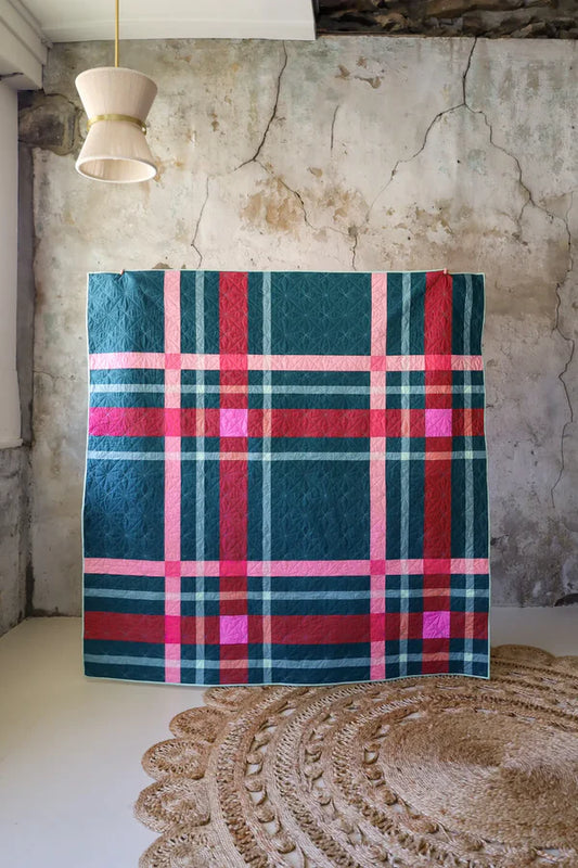 Upscale Plaid Quilt Pattern by Lo & Behold Stitchery