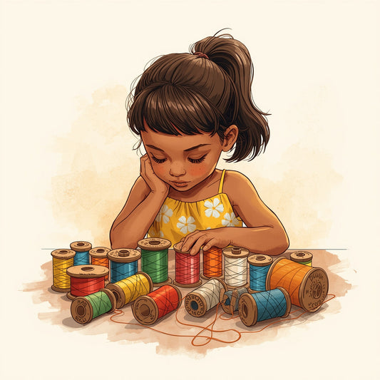 🌈 How to Choose Thread Colours for Big Stitch Quilting