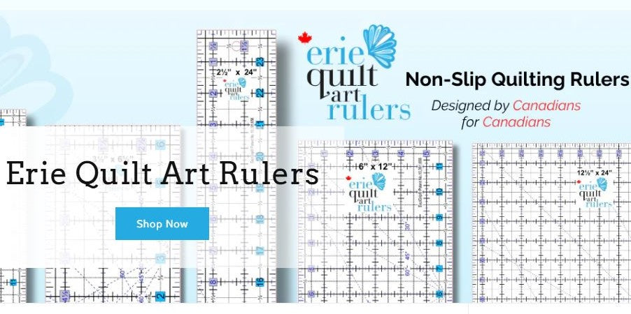 Erie Quilt Art Non-Slip Quilting Rulers