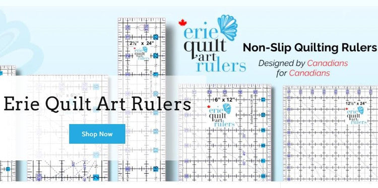 Erie Quilt Art Non-Slip Quilting Rulers