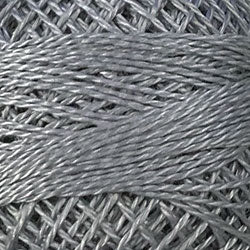118 Valdani Perle Cotton Size 12 / Spool 100M:  Color No: 118 - Pearl Gray