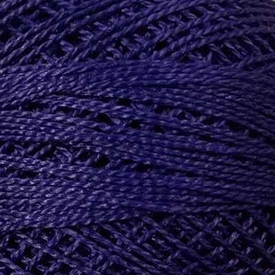 1245 Valdani Perle Cotton Size 12 / Spool 100M:  Color No: 1245 - Grape Soda