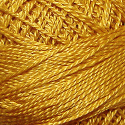 1315 Valdani Perle Cotton Size 12 / Spool 100M Color No: 1315 - Mustard Seed