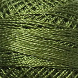 188 Valdani Perle Cotton Size 12 / Spool 100M:  Color No: 188 - Soft Olive Green