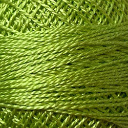 18 Valdani Perle Cotton Size 12 / Spool 100M Color No: 18 - Spring