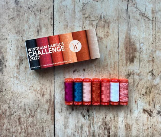Aurifil 2027 Windham Fabric Challenge Thread Collection | Special Order