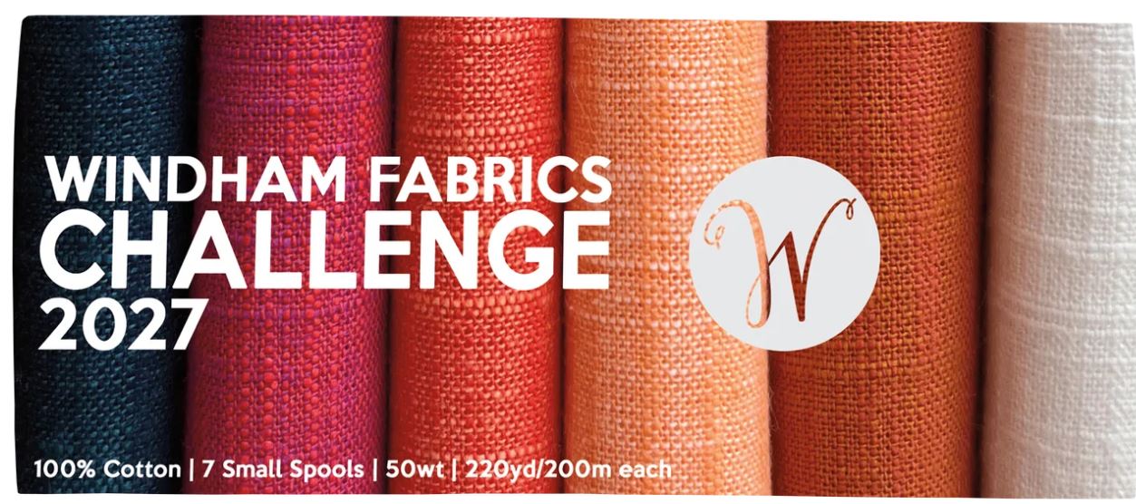 Aurifil 2027 Windham Fabric Challenge Thread Collection | Special Order