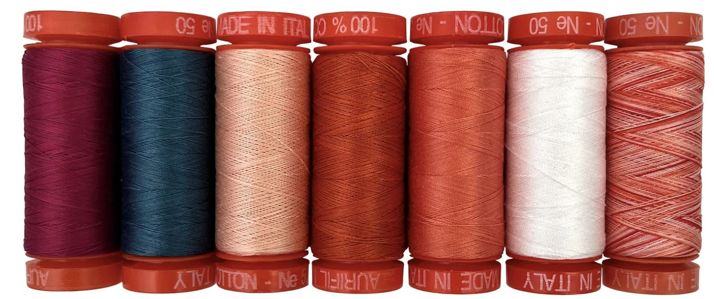 Aurifil 2027 Windham Fabric Challenge Thread Collection | Special Order