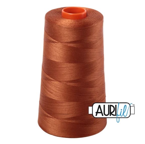 Aurifil Mako 50wt Cotton Thread Cone - 2155 Cinnamon