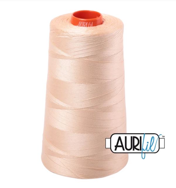 Aurifil Mako 50wt Cotton Thread Cone - 2315 Shell