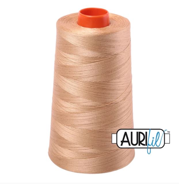 Aurifil Mako 50wt Cotton Thread Cone - 2318 Cachemire