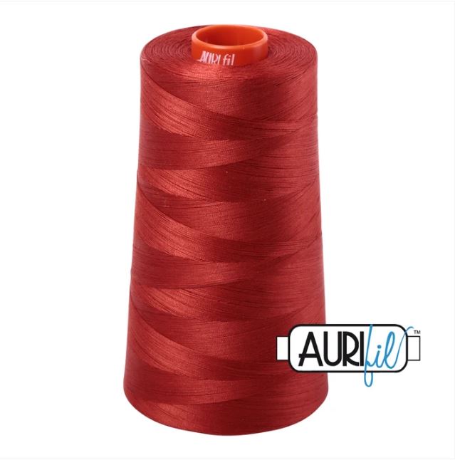 Aurifil Mako 50wt Cotton Thread Cone - 2395 Pumpkin Spice