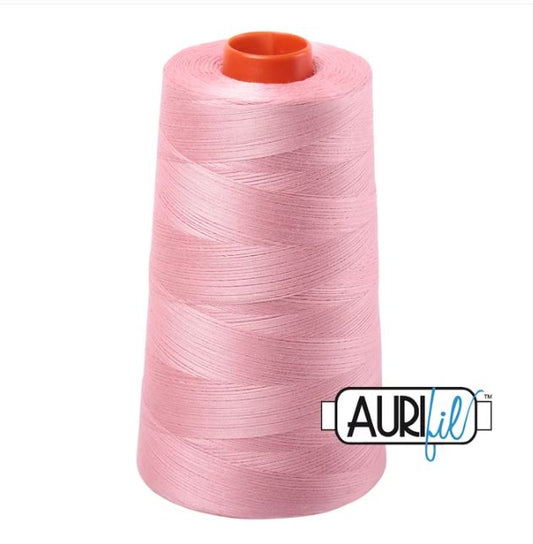 Aurifil Mako 50wt Cotton Thread Cone - 2437 Light Peony