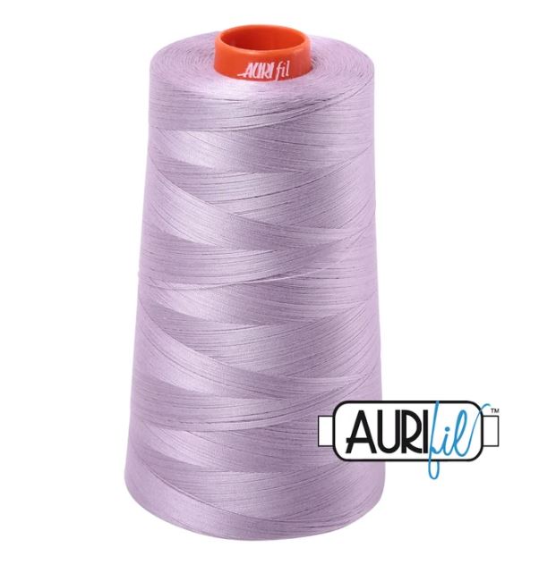 Aurifil Mako 50wt Cotton Thread Cone - 2562 Lilac