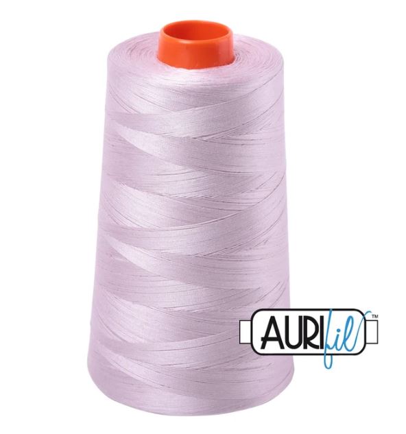 Aurifil Mako 50wt Cotton Thread Cone - 2564 Pale Lilac