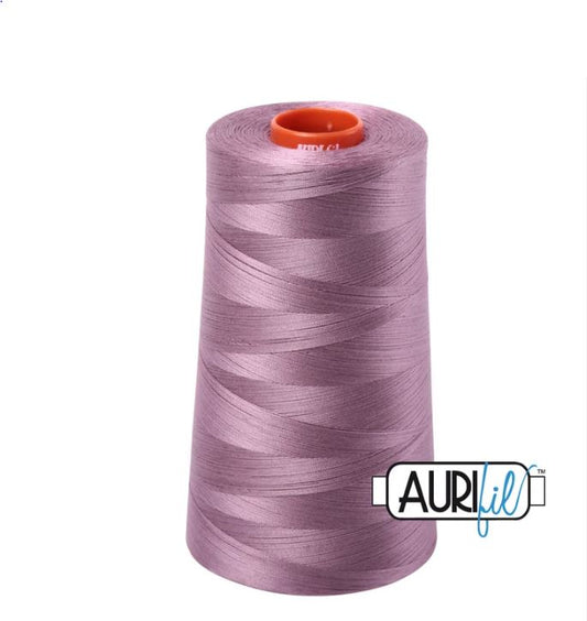 Aurifil Mako 50wt Cotton Thread Cone - 2566 Wisteria