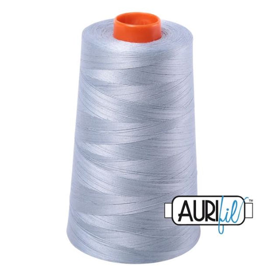 Aurifil Mako 50wt Cotton Thread Cone - 2612 Arctic Sky