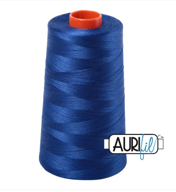 Aurifil Mako 50wt Cotton Thread Cone - 2740 Dark Cobalt
