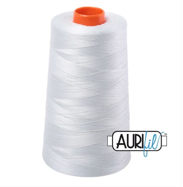 Aurifil Mako 50wt Cotton Thread Cone - 2800 Mint Ice