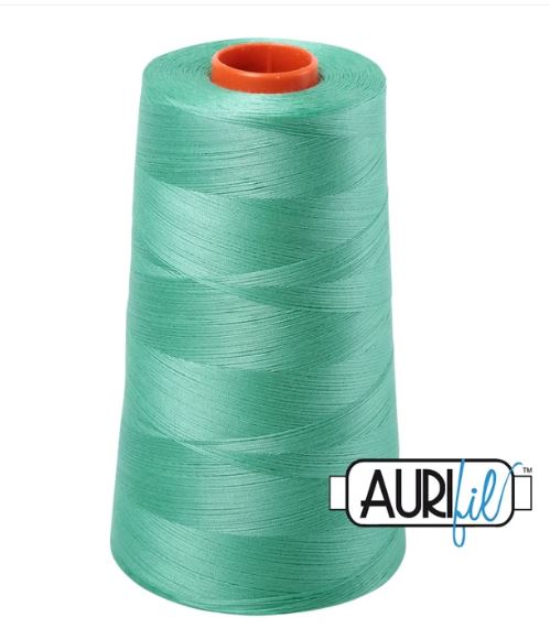 Aurifil Mako 50wt Cotton Thread Cone - 2860 Light Emerald