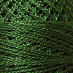 39 Valdani Perle Cotton Size 12 / Spool 100M:  Color No: 39 - Forest Green