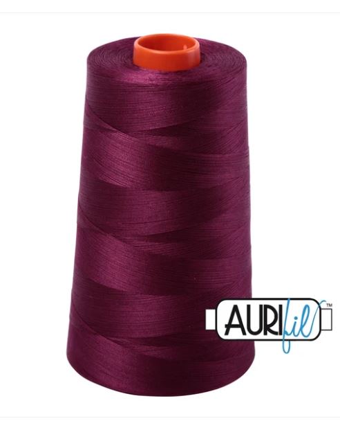 Aurifil Mako 50wt Cotton Thread Cone - 4030 Plum