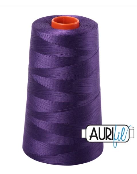 Aurifil Mako 50wt Cotton Thread Cone - 4225 Eggplant