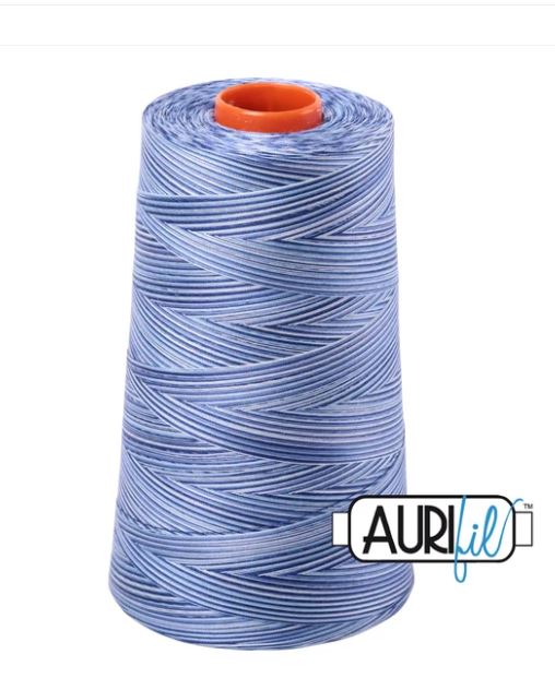 Aurifil Mako 50wt Cotton Thread Cone - 4655 Storm at Sea