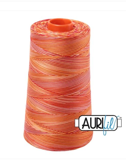 Aurifil Mako 50wt Cotton Thread Cone - 4657 Tramonto a Zoagli