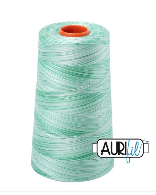 Aurifil Mako 50wt Cotton Thread Cone - 4661 Mint Julep