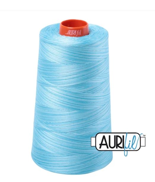 Aurifil Mako 50wt Cotton Thread Cone - 4663 Baby Blue Eyes