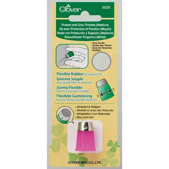 Protect and Grip Thimble  / Medium - Clover