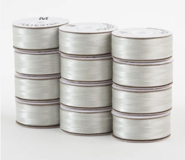 Superior Threads Super Bobs® Poly Pre-Wound Bobbins | M-Style | 72 Pack | Special Order