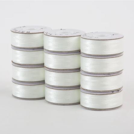 Superior Threads Super Bobs® Poly Pre-Wound Bobbins | L-Style | 72 Pack | Special Order
