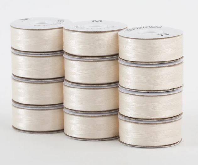 Superior Threads Super Bobs® Poly Pre-Wound Bobbins | M-Style | 72 Pack | Special Order