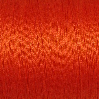 65 - Valdani Artist's 50wt. 2-ply All Purpose Thread 500m (546y)- Solids / Colour 65 - Orange Red