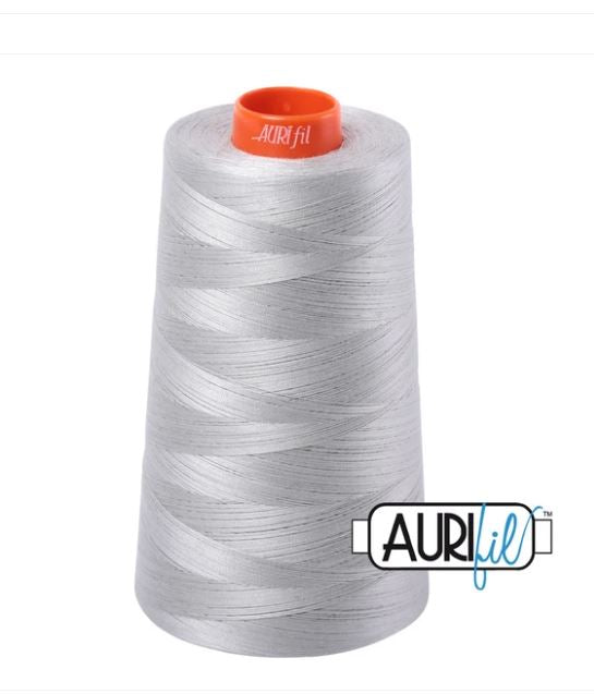 Aurifil Mako 50wt Cotton Thread Cone - 6726 Airstream
