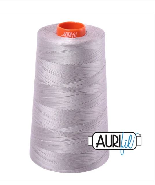 Aurifil Mako 50wt Cotton Thread Cone - 6727 Xanadu