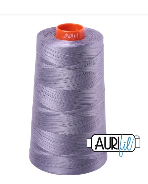 Aurifil Mako 50wt Cotton Thread Cone - 6733 Twilight